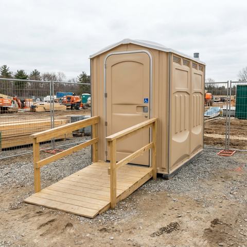 ADA-accessible porta potty rental in Houston, TX