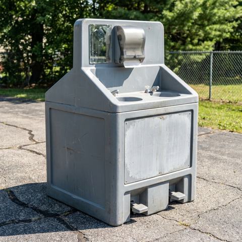 Portable hand-wash station rental in Houston, TX